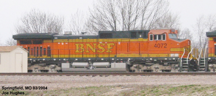 BNSF 4072